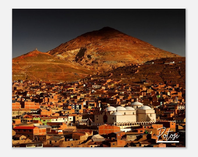 Potosi Ecuador Poster Print Wall Art | Potosi Home Decor | Potosi Digital Collectible | Potosi Horizontal | Potosi Hanging Travel Photo