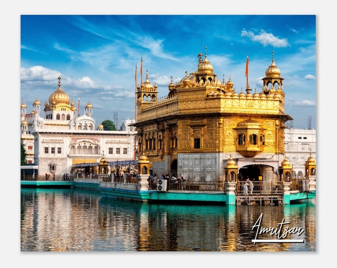 Amritsar India Print Wall Art Amritsar Home Decor | Amritsar Print Collectible | Amritsar Horizontal | Amritsar Hangings Travel Photo Gifts