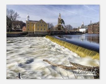 Pawtucket Rhode Island Photo Print: Collectible Travel Wall Art