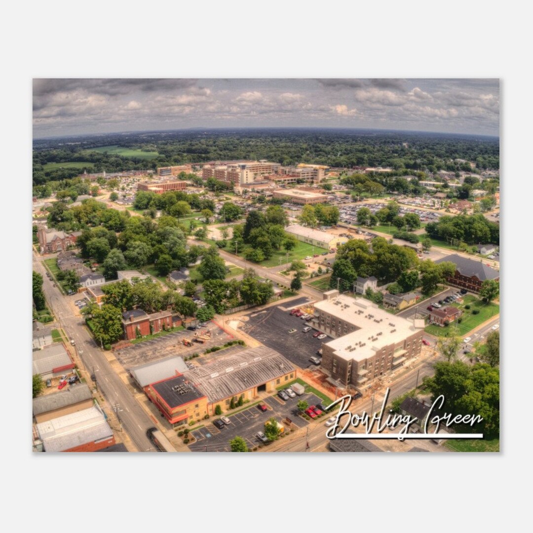 Bowling Green Kentucky Poster Print Wall Art Bowling Green Etsy