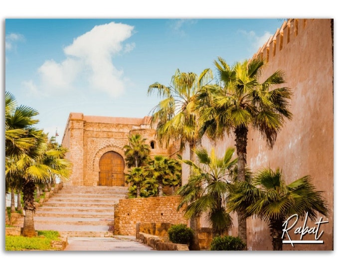 Rabat Morocco Poster Print Wall Art | Rabat  Home Decor Gift Hangings | Rabat Morocco Digital Prints | Rabat Morocco Horizontal Travel Photo