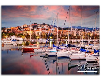 La Spezia Italy Poster Print: Coastal Travel Photography