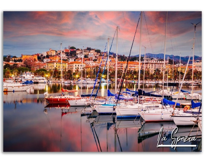 La Spezia Poster Print Wall Art | La Spezia Home Decor | La Spezia Digital Print | La Spezia Horizontal | La Spezia Hangings Travel Photo