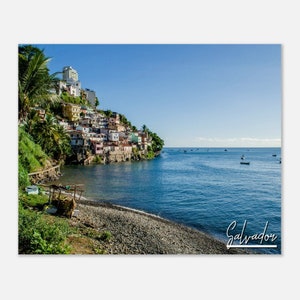 Salvador Brazil Poster Print Wall Art | Salvador Home Decor | Salvador Brazil Digital Print Collectible | Salvador Hangings Travel Photo
