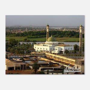 Khartoum Sudan Poster Print Wall Art | Khartoum Home Decor | Khartoum Cityscape Print | Khartoum Horizontal | Khartoum Hangings Travel Photo