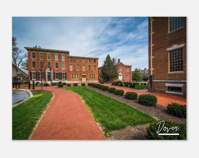 Dover Delaware Poster Print Wall Art | Dover Park Home Decor Gift Hangings | Summer Dover Collectibles | Dover Horizontal Travel Photo Print