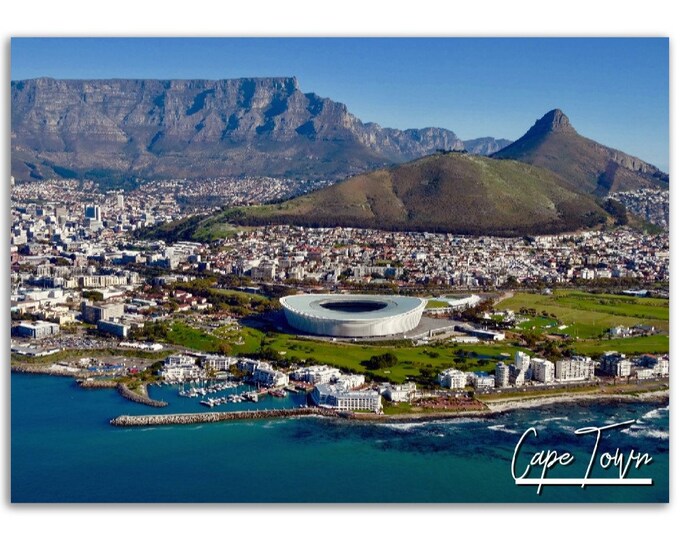 Cape Town Poster Print Wall Art | Cape Town Home Decor | Cape Town Digi Print Collectible | Cape Town Horizontal | Hangings Travel Photo