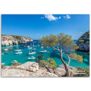 Menorca Poster Print Wall Art | Menorca Photo Home Decoration | Spain Traveler Christmas Birthday Gift | Menorca Horizontal Photography