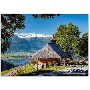Zell am See Poster Print Wall Art | Zell am See Home Decor | Zell am See Print | Zell am See Horizontal | Austria Hanging Travel Photo