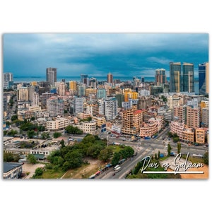 Dar es Salaam Tanzania Poster Print Wall Art | Dar es Salaam Home Decor Gift | Dar es Salaam Digital Prints | Horizontal Travel Photography