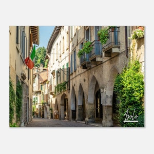 Asolo Italy Poster Print Wall Art | Asolo Home Decor | Asolo View Street Digital Gift | Asolo Old Village Horizontal | Asolo Travel Photo