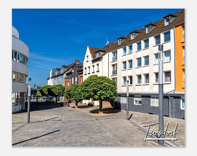 Troisdorf Germany Travel Poster Wall Art | Troisdorf Town Home Decor | Troisdorf Street Digital Print Horizontal | Troisdorf Hangings Photo