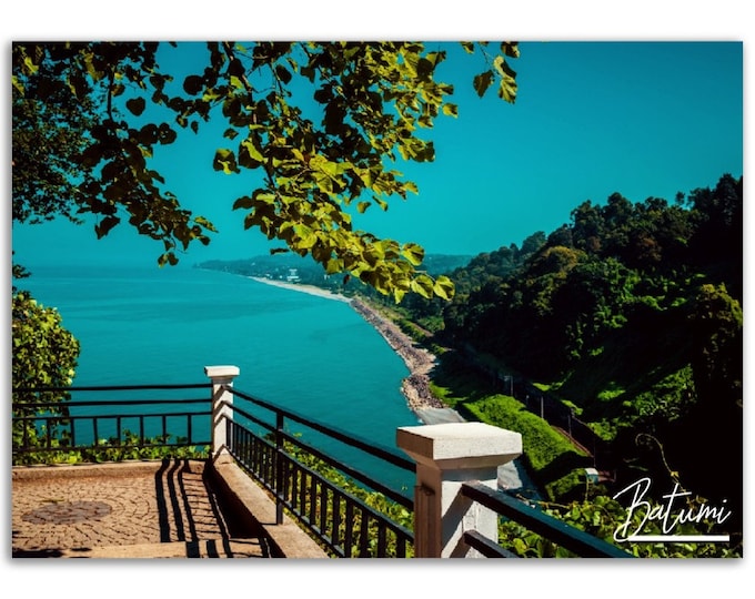 Batumi Poster Print Wall Art | Batumi Georgia Home Decor Gift Hangings | Batumi Digital Prints Collectibles | Batumi Horizontal Travel Photo