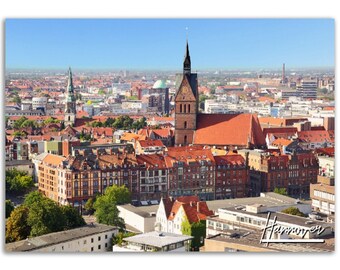 Hannover Poster Print Wall Art | Hannover Home Decor | Hannover Germany Print | Hannover Horizontal | Hannover Hangings Travel Photo Gift