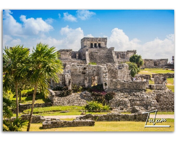 Tulum Poster Print Wall Art | Tulum Home Decor | Tulum Digital Print Collectible | Tulum Mexico Horizontal | Tulum Hangings Travel Photo