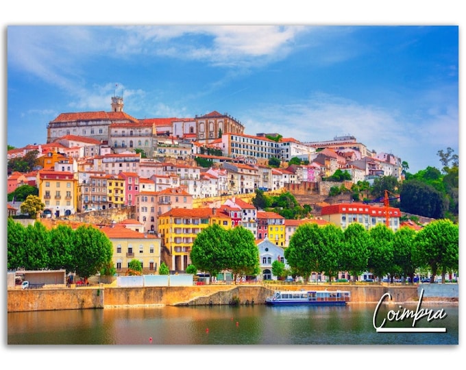 Coimbra Poster Print Wall Art | Coimbra Portugal Home Decor | Coimbra Digital Print Collectible | Coimbra Horizontal | Hangings Travel Photo