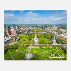 New Haven Connecticut Poster Print Wall Art | New Haven Home Decor Gift Hangings | New Haven Prints US Collectibles Horizontal Travel Photo