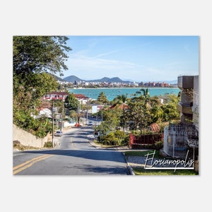 Florianopolis Brazil Poster Print Wall Art | Florianopolis Home Decor | Florianopolis Digital Print | Florianopolis Hangings Travel Photo