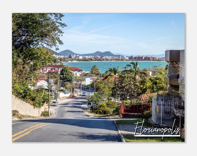 Florianopolis Brazil Poster Print Wall Art | Florianopolis Home Decor | Florianopolis Digital Print | Florianopolis Hangings Travel Photo