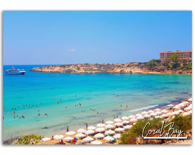 Coral Bay Poster Print Wall Art | Coral Bay Home Decor | Coral Bay Digital Print | Coral Bay Horizontal | Coral Bay Hangings Travel Photo