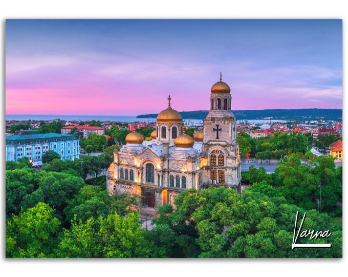 Varna Poster Print Wall Art | Varna Home Decor | Varna Bulgaria Digital Print Collectible | Varna Horizontal | Varna Hangings Travel Photo