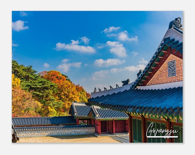 Gwangju South Korea Print Wall Art | Gwangju House Home Decor | Gwangju South Korea  Horizontal | Gwangju Hangings Travel Photo Present