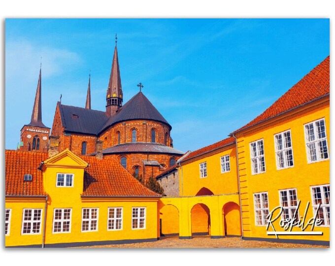 Roskilde Poster Print Wall Art | Roskilde Home Decor | Roskilde Digital Collectible | Roskilde Horizontal | Roskilde Hangings Travel Photo
