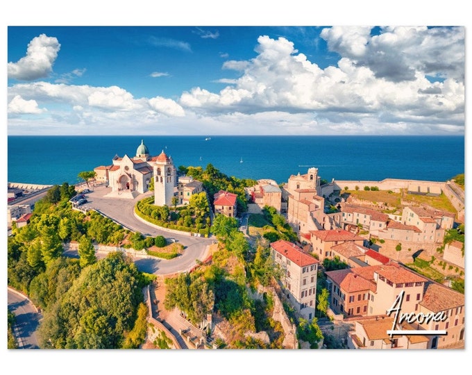 Ancona Poster Print Wall Art | Ancona Italy Home Decor | Ancona Digital Print Collectible | Ancona Horizontal | Ancona Hangings Travel Photo
