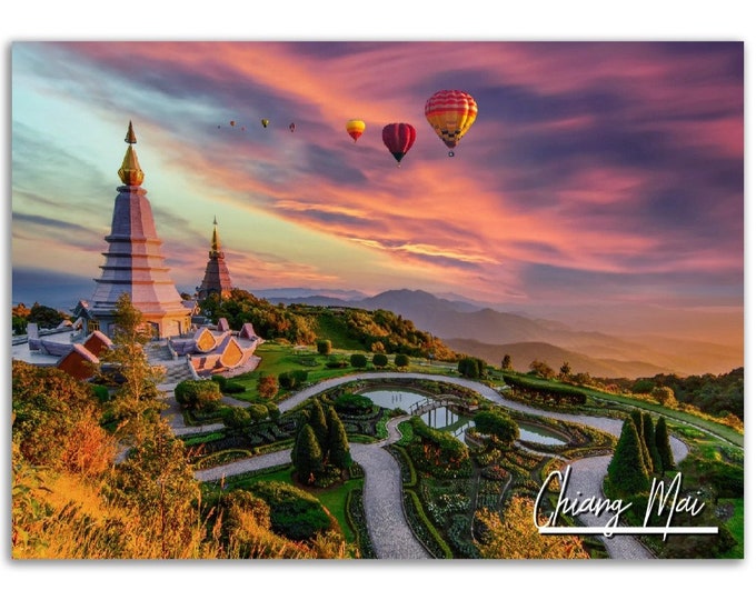 Chiang Mai Poster Print Wall Art | Chiang Mai Home Decor | Chiang Mai Digital Print | Chiang Mai Thailand | Chiang Mai Hangings Travel Photo