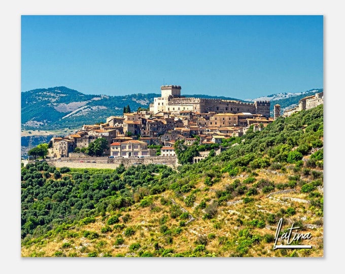 Latina Italy Print Wall Art Latina Home Decor | Latina Print Collectible | Latina Horizontal | Latina Hangings Travel Photo Present