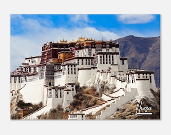 Lhasa Potala Palace Poster Print: Tibet Travel Photography