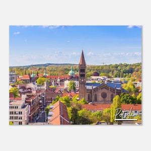 Potsdam Duitsland Poster Print Wall Art | Potsdam woondecoratie | Potsdam digitale print | Potsdam-stad | Potsdam Landschapsophangingen Reisfoto