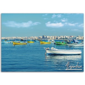 Alexandria Poster Print Wall Art | Alexandria Home Decor | Alexandria Travel Print | Alexandria Horizontal | Alexandria Hanging Travel Photo