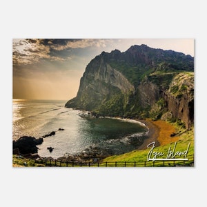Jeju Island Poster Print Wall Art | Jeju Island Home Decor | Jeju Island Print | Jeju Island Horizontal | Jeju Island Hangings Travel Photo