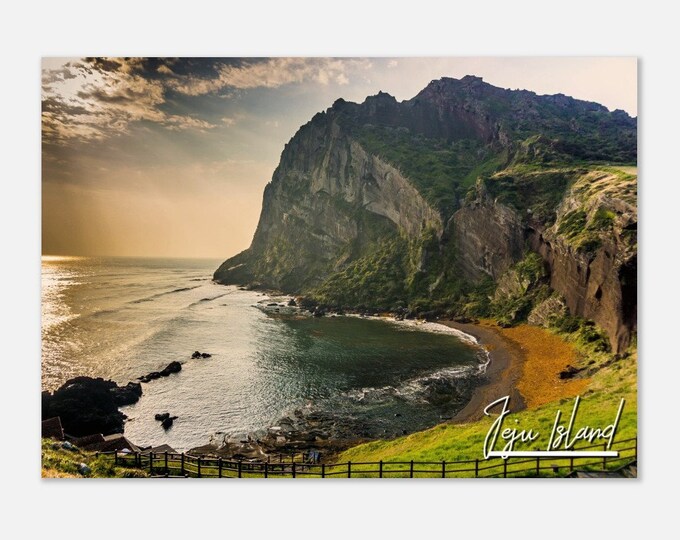 Jeju Island Poster Print Wall Art | Jeju Island Home Decor | Jeju Island Print | Jeju Island Horizontal | Jeju Island Hangings Travel Photo