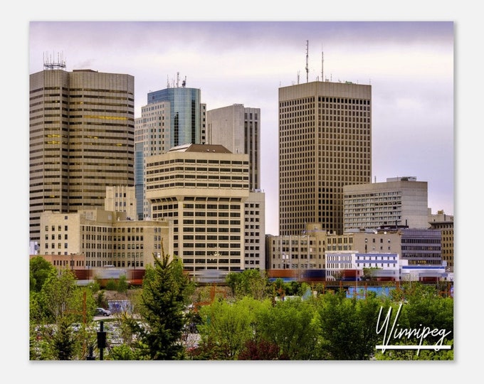 Winnipeg Canada Poster Print Wall Art | Winnipeg Home Decor | Winnipeg Digital Print | Winnipeg Horizontal | Winnipeg Hangings Travel Photo