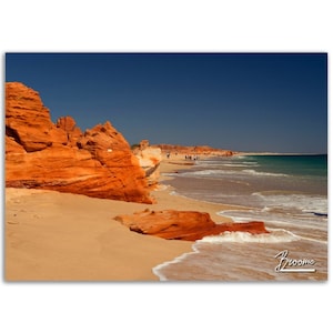 Broome Poster Print Australia Wall Art Decor | Western Australia Photo Beach Coastal Home Decoration | Travel Gift | Horizontal Photography