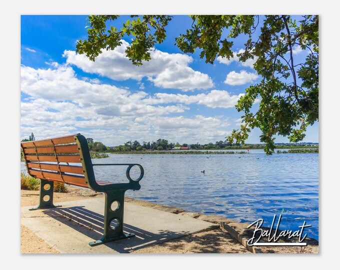 Ballarat Australia Poster Print Wall Art | Ballarat Home Decor | Ballarat Sunset Print | Ballarat Skyline Beach Hanging Travel Photo Present