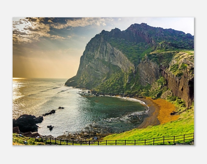 Jeju Island Poster Print Wall Art | Jeju Island Home Decor | Jeju Island Print | Jeju Island Horizontal | Jeju Island Hangings Travel Photo