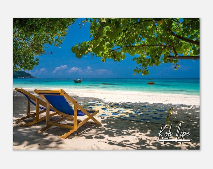 Koh Lipe Thailand Poster Wall Art | Koh Lipe Home Decor Tropical Island | Koh Lipe Sunrise Beach | Koh Lipe Hangings Travel Photo