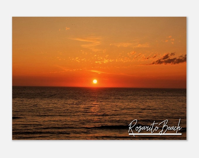 Rosarito Beach Poster Print Wall Art | Rosarito Beach Home Decor | Rosarito Beach Print | Rosarito Horizontal | Rosarito Beach Travel Photo