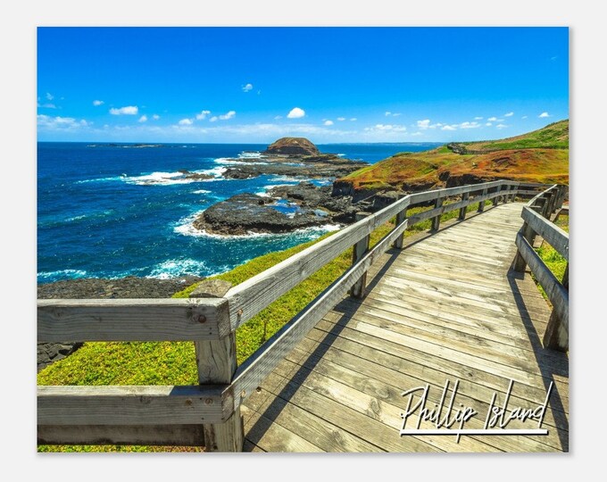 Phillip Island Australia Poster Wall Art | Phillip Island Home Decor | Phillip Island Rugged Coast | Phillip Island Travel Photo Present