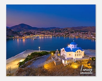 Lemnos Greece Print: Aegean Island Wall Art
