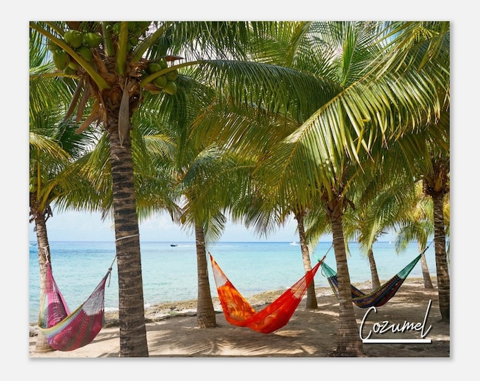 Cozumel Mexico Poster Print Wall Art | Cozumel Home Decor | Cozumel Digital Print Collectible | Cozumel Hangings Travel Photo