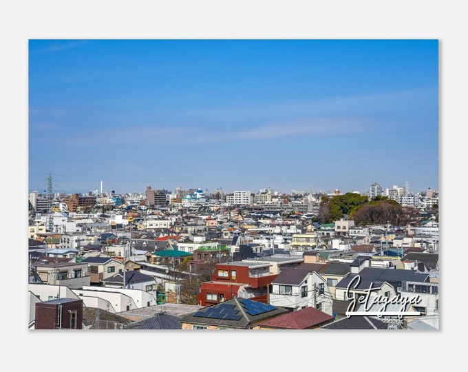 Setagaya Japan Poster Print Wall Art | Setagaya Home Decor | Setagaya Digital Print | Setagaya City Skyline | Setagaya Citycape Travel Photo