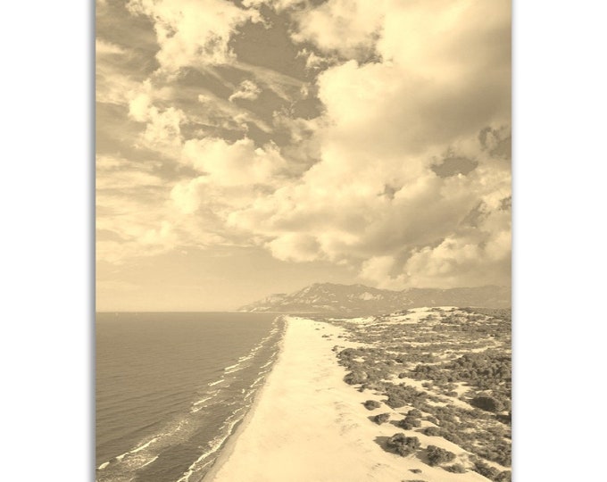 Vintage Antalya Poster Print | Retro Antalya Black White Sepia Photo Gift | Antalya Wall Art Home Decor | Vertical Antalya Travel Poster