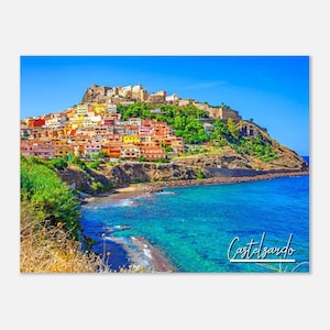 Castelsardo Italy Print Wall Art | Castelsardo Home Decor | Castelsardo Poster Print | Castelsardo Coast | Castelsardo Hangings Travel Photo