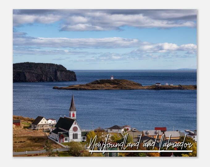 Newfoundland and Labrador Canada Poster Print Wall Art | Newfoundland and Labrador Home Decor | Newfoundland and Labrador Digital Print