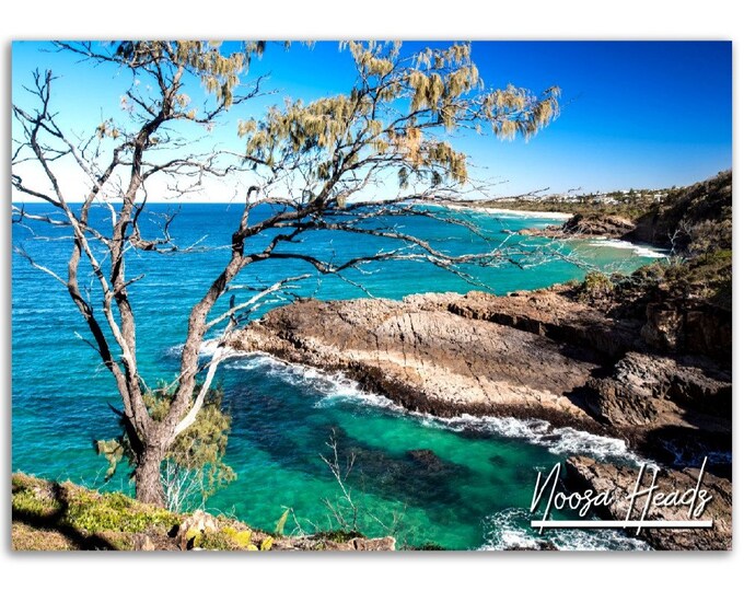 Noosa Heads Poster Print Wall Art | Noosa Heads Home Decor | Noosa Heads Digital Print  | Noosa Heads Horizontal | Noosa Heads Travel Photo