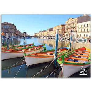 Sete Poster Print Wall Art / Sete France Home Decor / Sete Digital Print Collectible / Sete France Horizontal / Sete Hangings Travel Photo